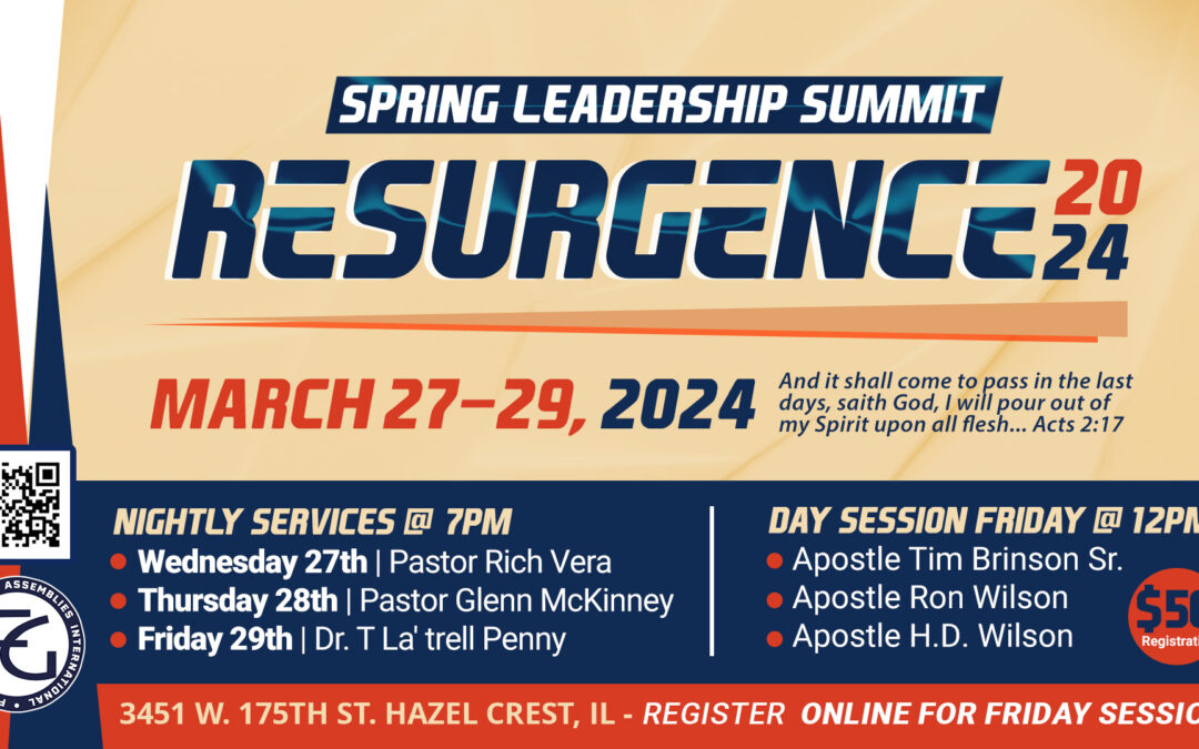 Spring Conference March 27 – 29