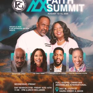 Faith Summit Friday 15th