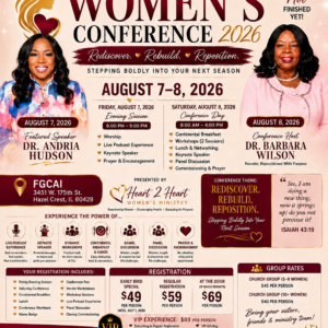 Repositioned With Purpose Women’s Conference 2026 Registration